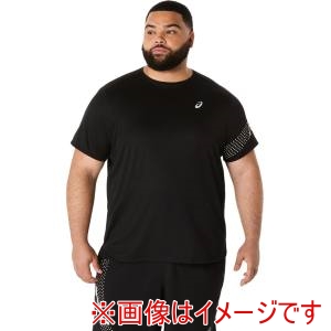 アシックス ASICS アシックス 2011D300 ICONランニング半袖シャツ パフォーマンスブラック XL