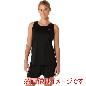 アシックス ASICS アシックス 2012D228 ウィメンズランニングドライタンク パフォーマンスブラック M