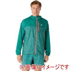 アシックス asics アシックス 2011C991 FUJITRAILパッカブルウィンドブレーカー レイニーレイクxバーチ S