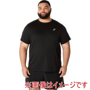 アシックス ASICS アシックス 2011D297 ランニングドライ半袖シャツ パフォーマンスブラック XL