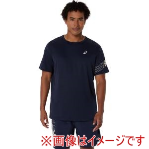 アシックス ASICS アシックス 2011D300 ICONランニング半袖シャツ ミッドナイト L