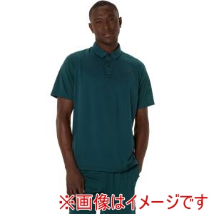 アシックス asics アシックス 2031E891 ACTIBREEZE ベンテッドメッシュポロシャツ SAXON GREEN 2XL