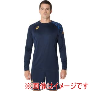 アシックス asics アシックス 2053A209 トップラインファミリー長袖シャツ ミッドナイト XL