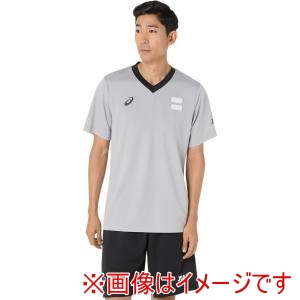 アシックス ASICS アシックス 2063A424 レフリーシャツセカンド ミッドグレー S