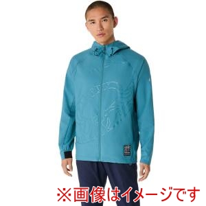 アシックス asics アシックス 2031E979 クールアクティモーションクロスフーディージャケット ATLANTIS BLUE L