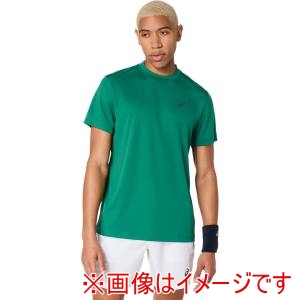 アシックス ASICS アシックス 2041A339 半袖シャツ ジャスパーグリーン S