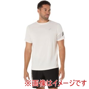 アシックス ASICS アシックス 2011D300 ICONランニング半袖シャツ クリーム XL