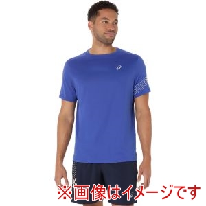 アシックス ASICS アシックス 2011D300 ICONランニング半袖シャツ ダークコバルト M