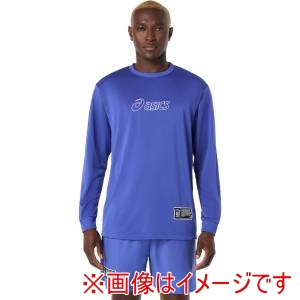 アシックス ASICS アシックス 2063A426 ロングスリーブ ダークコバルト M