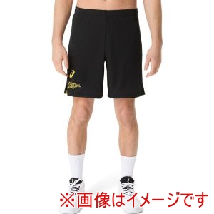 アシックス ASICS アシックス 2051A374 トップラインプラクティスパンツ パフォーマンスブラックxビブラントイエロー 3XL