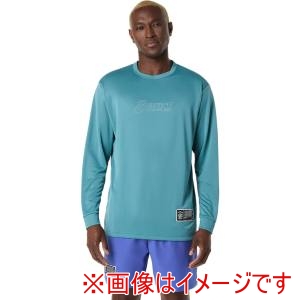アシックス ASICS アシックス 2063A426 ロングスリーブ アトランティスブルー 3XL