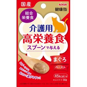 アイシア AIXIA アイシア 国産 健康缶パウチ 介護用高栄養食 スプーンで与えるまぐろペースト 30g AIXIA