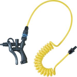 ジョプラックス ジョプラックス TU-100H-803J プラスチックエアダスター ジョプラスターR 上配管用 +コイルホース2m