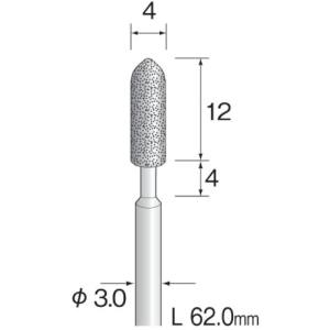 ミニター ミニモ Minimo ミニター ミニモ AD4121 ハイセラミックダイヤモンドバー 180 φ4