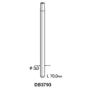 ミニター ミニモ Minimo ミニター ミニモ DB3793 研削用ゴム砥石 専用シャフト L70mm 1本