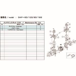 アルバック ULVAC アルバック DAP-6D/12S DAP-6D/12S用メンテナンスキット