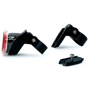 クロップス Crops クロップス 80JSRV ソーラー充電 反射板 テールライト レッド Crops