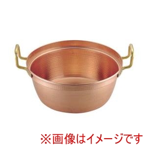 遠藤商事 TKG TKG SA 銅 円付鍋 両手 錫引きなし 54cm AEV1806 遠藤商事 メーカー直送 代引不可 北海道沖縄離島不可