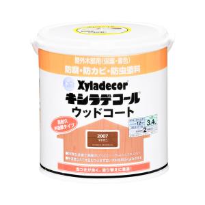 カンペハピオ KANSAI カンペハピオ 水性キシラデコール ウッドコート マホガニ 3.4L