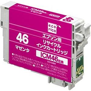 エコリカ ecorica エコリカ ECI-E46M リサイクルインク マゼンタ ecorica