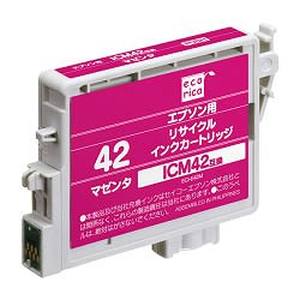 エコリカ ecorica エコリカ ECI-E42M リサイクルインク マゼンタ ecorica