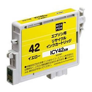 エコリカ ecorica エコリカ ECI-E42Y リサイクルインク イエロー ecorica