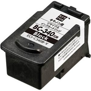 エコリカ ecorica エコリカ ECI-C340B-V リサイクルインク ブラック ecorica