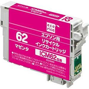 エコリカ ecorica エコリカ ECI-E62M リサイクルインク マゼンタ ecorica