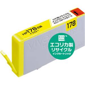 エコリカ ecorica エコリカ ECI-HP178Y-V リサイクルインク イエロー ecorica