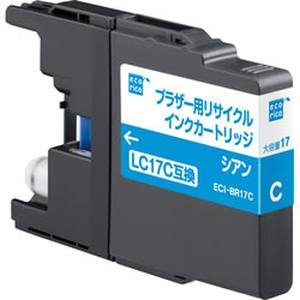 エコリカ ecorica エコリカ ECI-BR17C リサイクルインク シアン ecorica