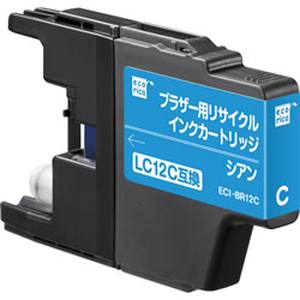 エコリカ ecorica エコリカ ECI-BR12C リサイクルインク シアン ecorica