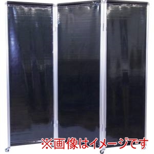 吉野 吉野 YS-618-DG 屏風型衝立 エクラン 遮光用 ダークグリーン 法人限定 メーカー直送 代引 個人宅不可 北海道沖縄離島不可