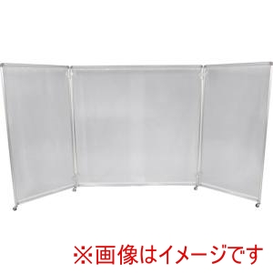 吉野 吉野 YS-FRE1818-T 観音開き型衝立 フレンチ1818型 透明防炎タイプ 法人限定 メーカー直送 代引 個人宅不可 北海道沖縄離島不可