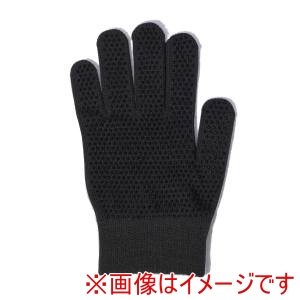 カヴァーワーク COVER WORK カヴァーワーク FT-3130 のびのび軍手 スベリ止め付 黒 F