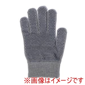 カヴァーワーク COVER WORK カヴァーワーク FT-3130 のびのび軍手 スベリ止め付 チャコールグレー F