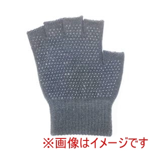 カヴァーワーク COVER WORK カヴァーワーク FT-3135 のびのび5本指きり スベリ止め付 チャコールグレー F