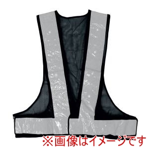 カヴァーワーク COVER WORK カヴァーワーク LED-BW-70 安全ベストLED 紺×シルバー F