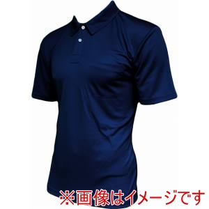 カヴァーワーク COVER WORK カヴァーワーク TMF-2651 bisline 吸汗速乾ポロ 半袖シャツ ネイビー LLサイズ