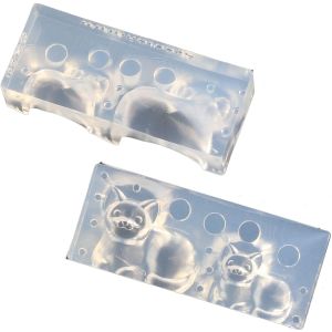 亀島商店 亀島商店 アニマル レジンクラフト用 ソフトモールド C-450 猫Aタイプ M Sサイズ 1個入