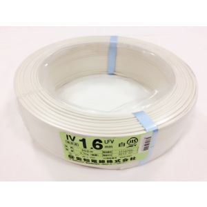 愛知電線 AEW 愛知電線 IV1.6M-W300 IVケーブル ビニル絶縁電線 600V 1.6mm 300m 白