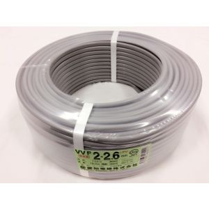 愛知電線 AEW 愛知電線 VVF2X2.6M100 VVFケーブル 2.6mm 100m