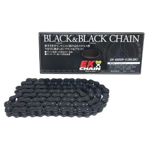 江沼チェーン 江沼チェーン 420SR-X(BK/BK) チェーン 420SRX BLK&BLK 110L SKJ EKチェーン
