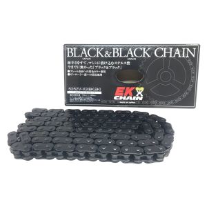 江沼チェーン 江沼チェーン 525ZV-X3(BK/BK) チェーン 525ZVX3 BLK&BLK 120L MLJ EKチェーン