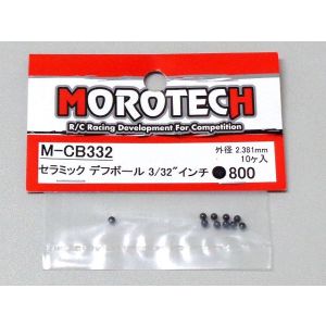 モロテック モロテック M-CB332 セラミックデフボール 3/32インチ 10個入