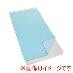 亀屋 亀屋 323395 100-36 ブルー防水シーツ 四隅ゴム付きタイプ クリーム