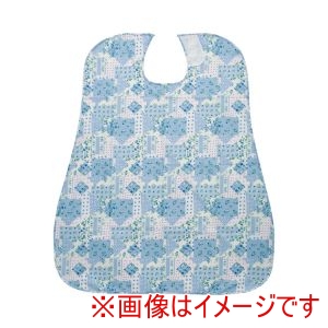 介援隊 介援隊 393622 CX-01002 介援隊 食事用エプロン パッチワークブルー