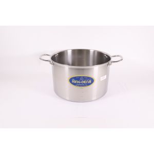 中尾アルミ製作所 ナカオ ニューキングデンジ 半寸胴鍋 本体 21cm φ210xH150 t2.0 中尾アルミ
