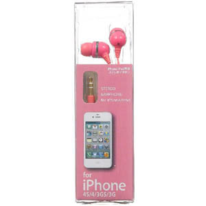 インプリンク imprinc iPhone用ステレオイヤホン IES-IP206P