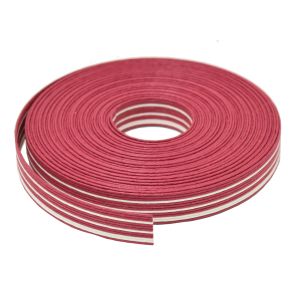 紺屋商事 紺屋商事 紙バンド クラフトバンド 17mm 10m 小巻 カラー 50 ラズベリー 白グラデ
