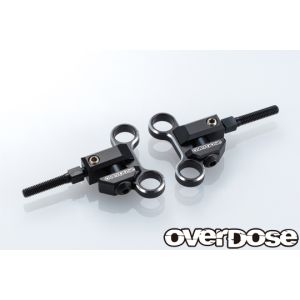 ウエルド ウエルド OD2942 アジャスタブルアルミフロントアッパーアームType-2 ブラック